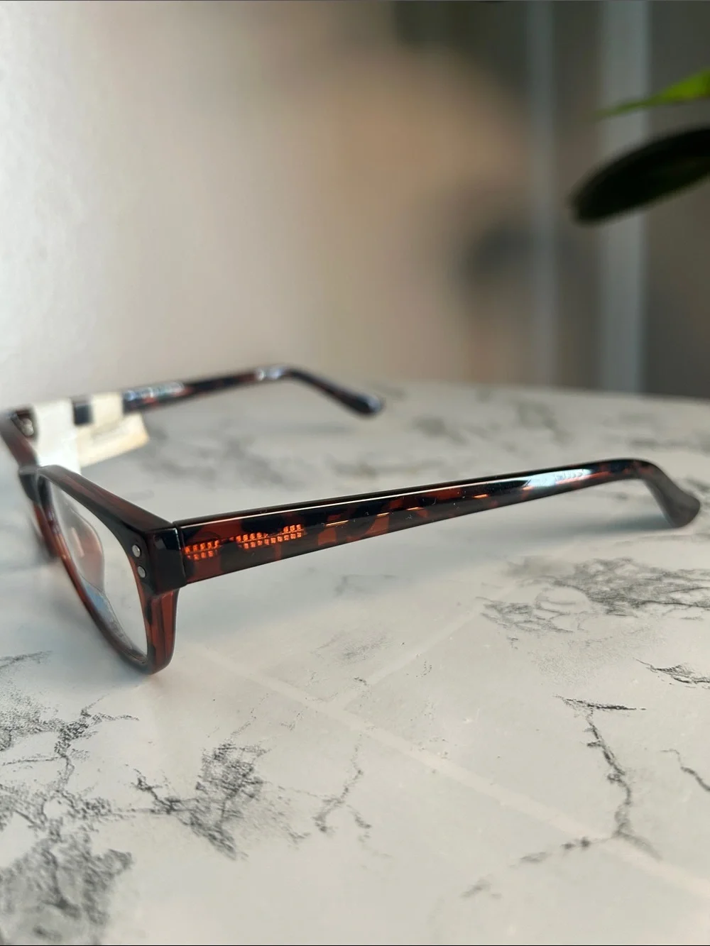 Next Issue AN 189 Tortoise Rectangular Eyeglass Frames 55-16-145 New with Tags